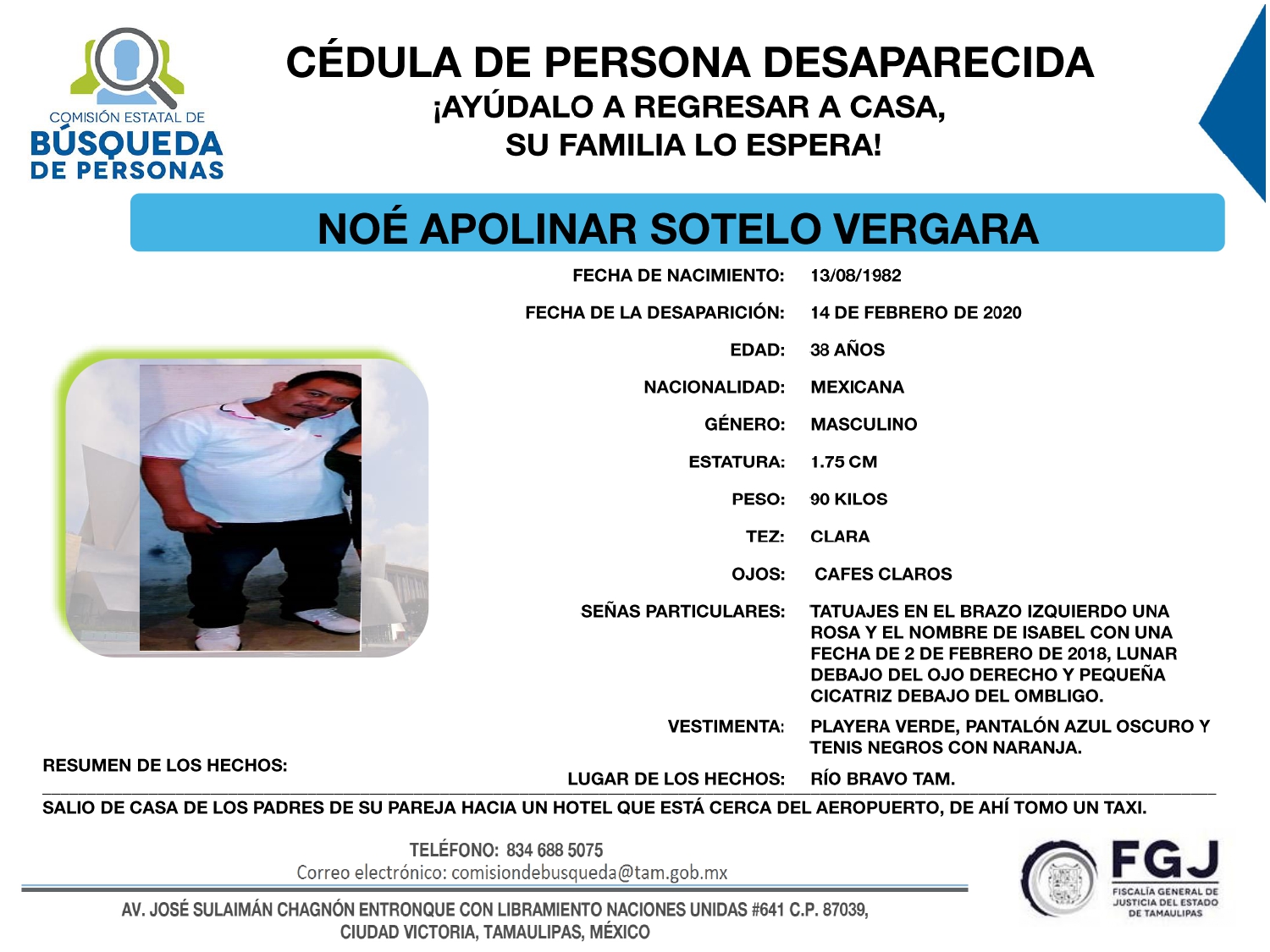 Noé Apolinar Sotelo Vergara